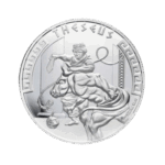 Theseus & The Minotaurus 1 troy ounce zilveren munt 2024 voorkant